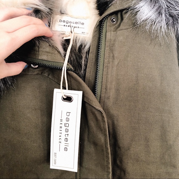 Bagatelle Faux Fur Lined Parka - Picture 5 of 7